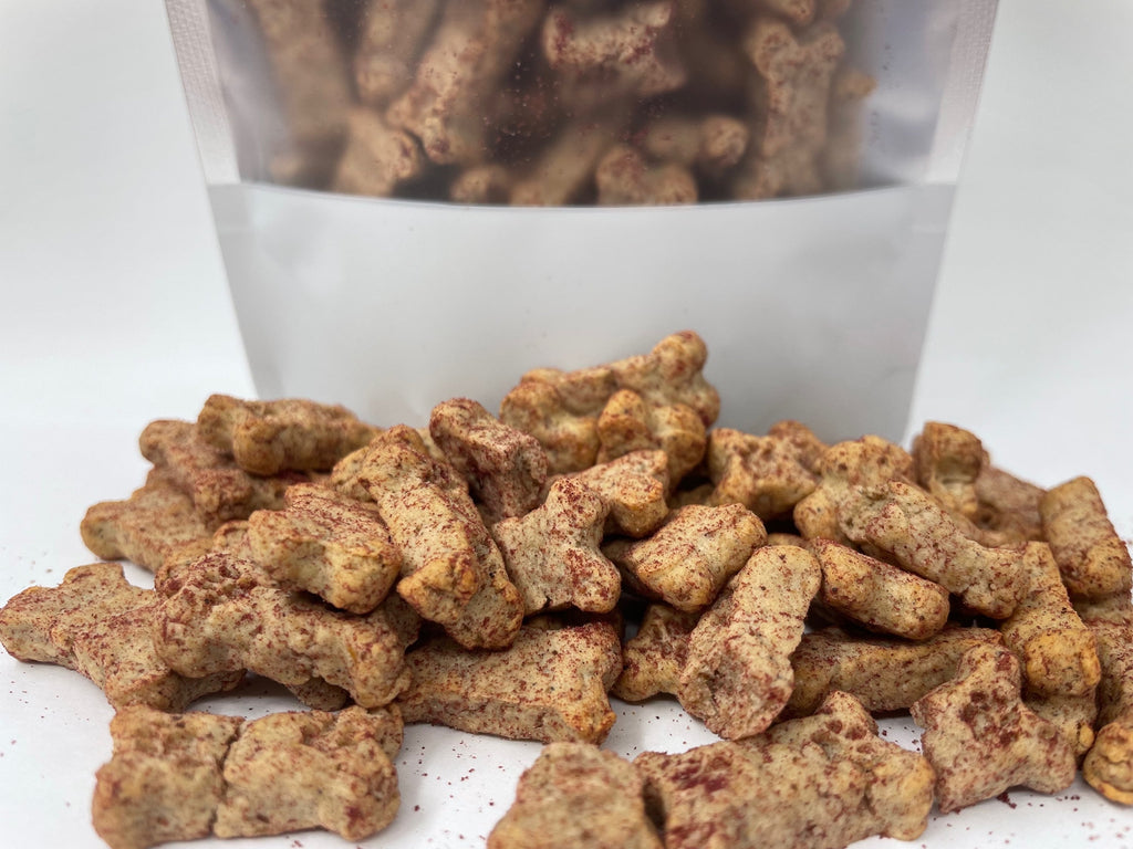 Cranberry & Munt Krokante Hondensnacks – Voor een Frisse Adem | 100% Natuurlijk