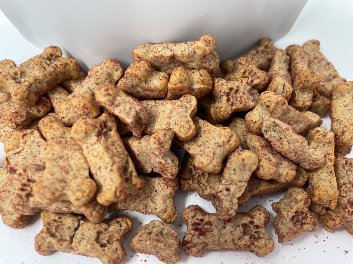 Cranberry & Munt Krokante Hondensnacks – Voor een Frisse Adem | 100% Natuurlijk
